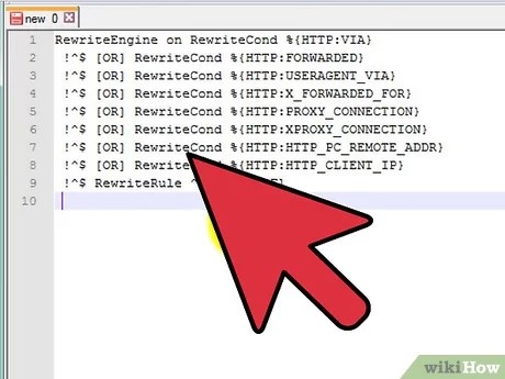 Chặn PROXY Sever trong htaccess cho&nbsp;Web
